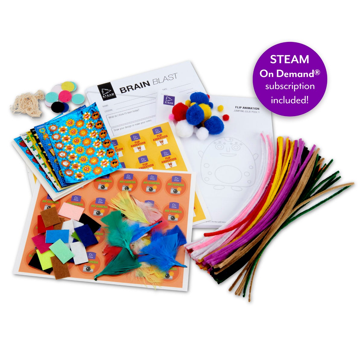 KI06711-STEAM On Demand® K-2 Kit: My Camera and Flip Animation Lessons