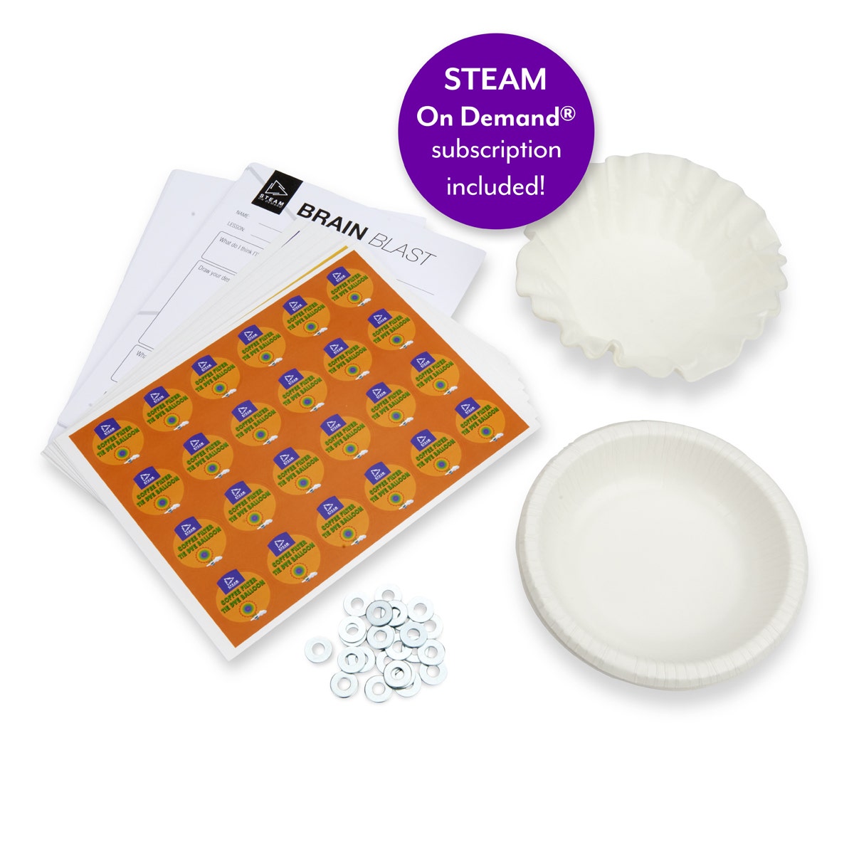 KI06768-STEAM On Demand® K-2 Kit: Balancing Butterfly and Tie Dye Balloon Lessons