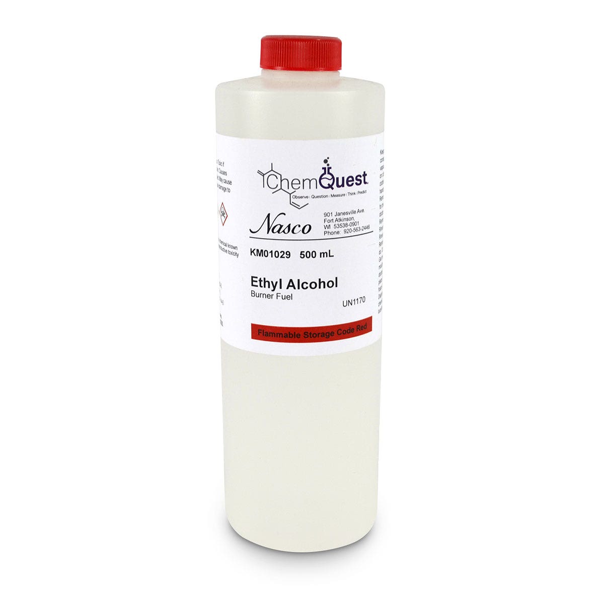 KM01029-Ethyl Alcohol - 500 ml - Burner Fuel