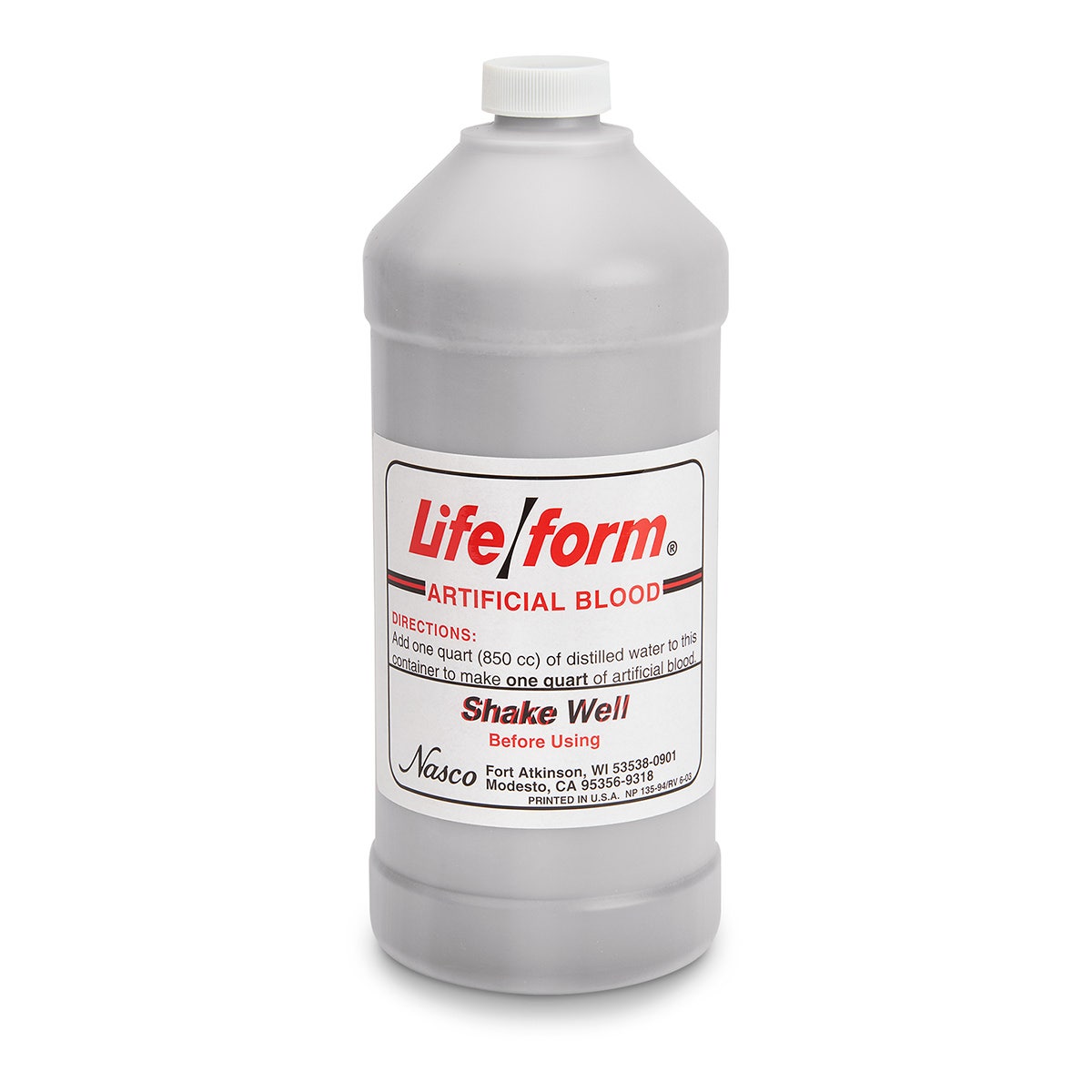 LF01004-Life/form® Arterial Blood - 1 Quart