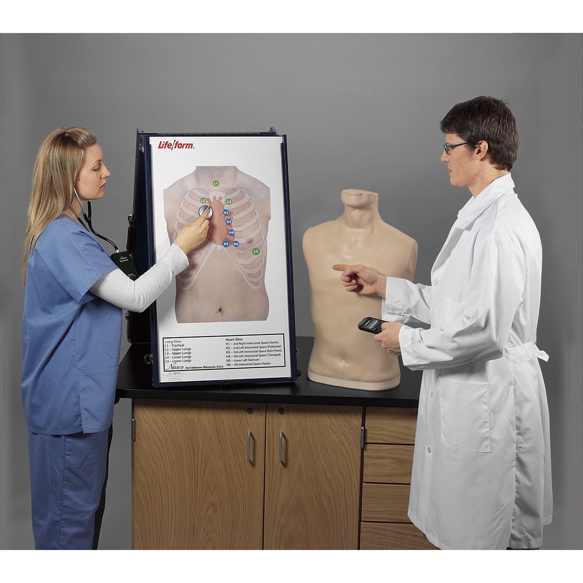 LF01191-Complete Life/form® Auscultation Training Station