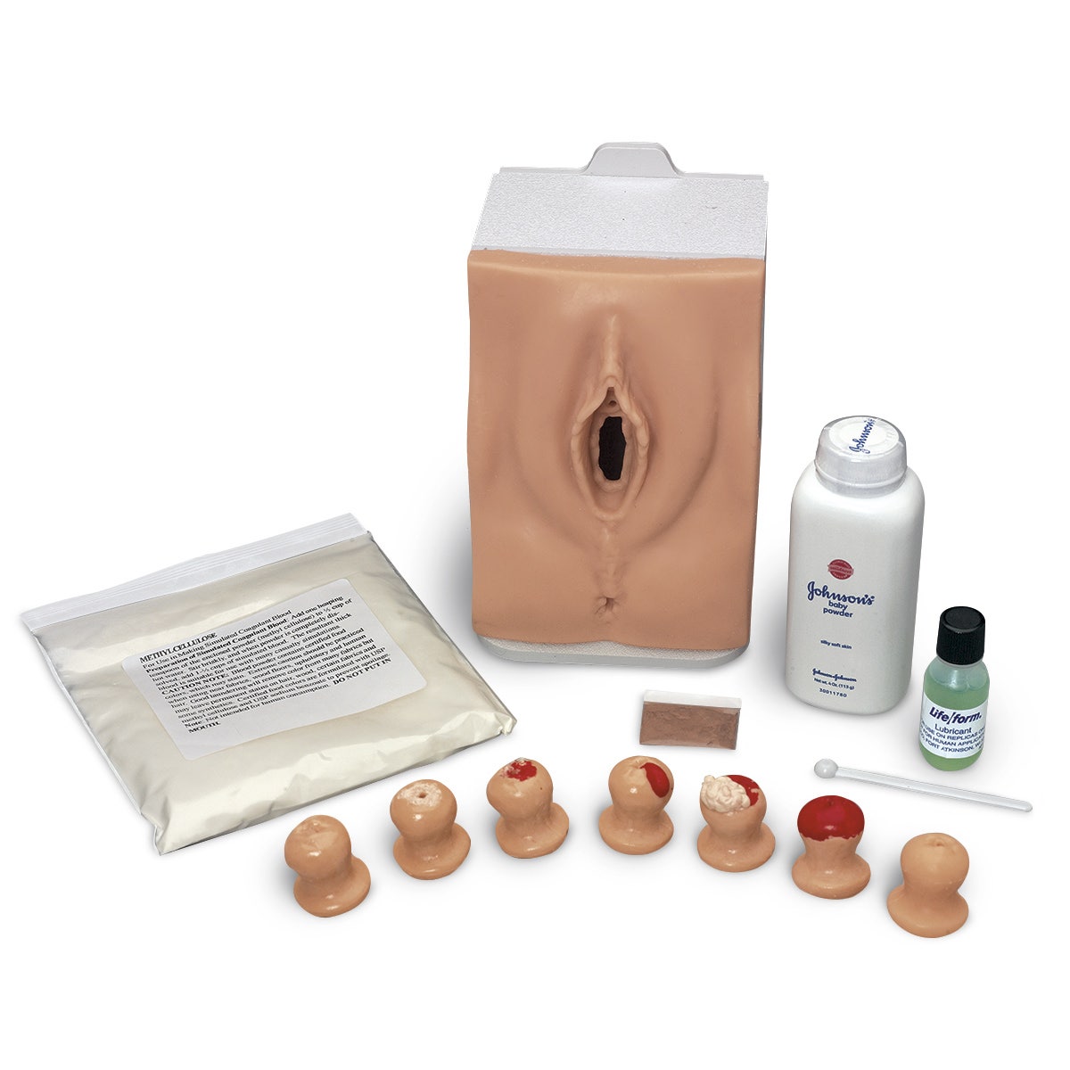 LF01230-Life/form® Cervical Exam and Pap Smear Test Trainer - Light