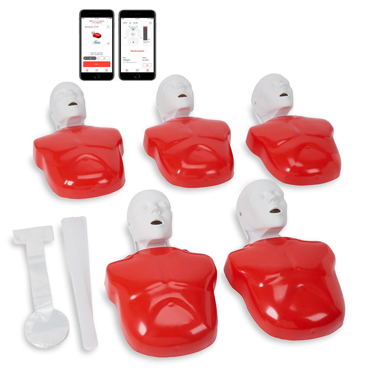 LF03694(A)-Life/form® Basic Buddy® Plus 5-Pack with App