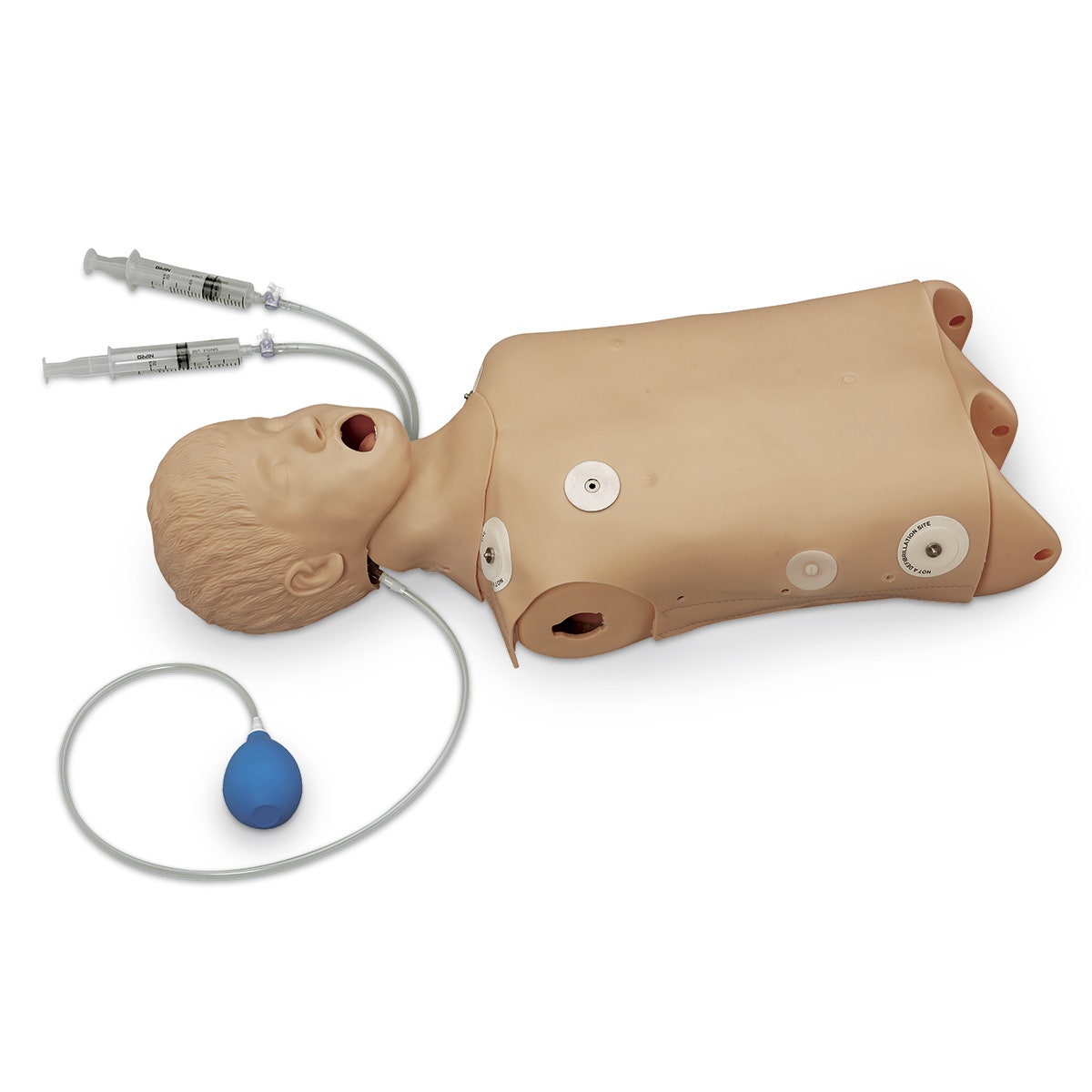 LF03763-Life/form® Advanced Child CPR/Airway Management Torso with Defibrillation Features