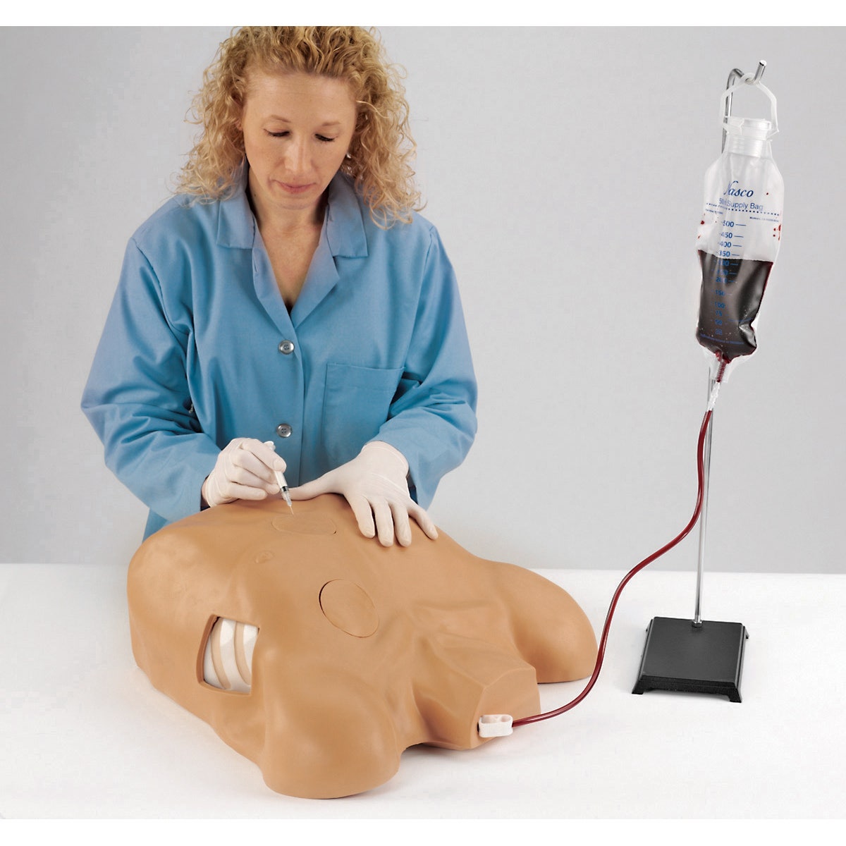 LF03769-Life/form® Pericardiocentesis Simulator with Chest Tube and Pneumothorax