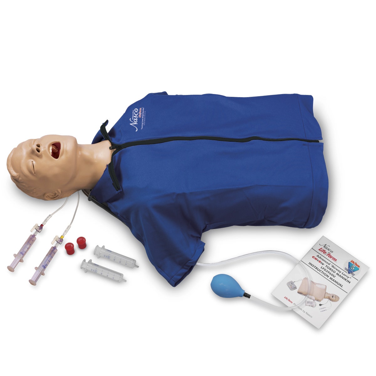 LF03960-Life/form® Advanced Airway Larry Torso with Defibrillation Features