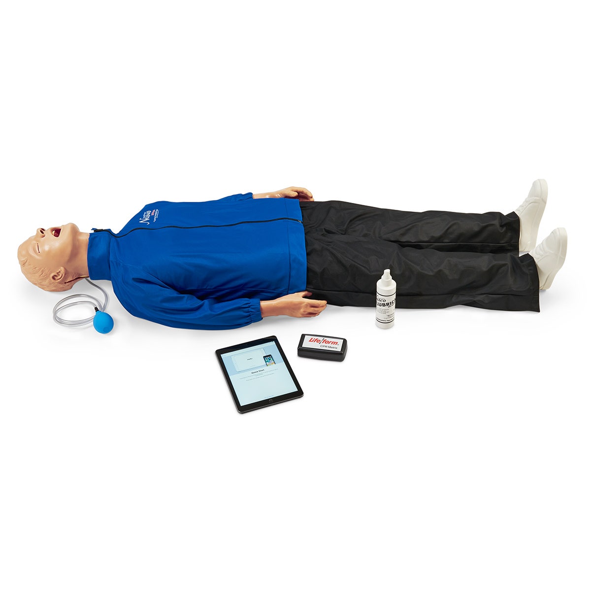 LF03996-Life/form® Airway Larry with CPR Metrix and iPad®*