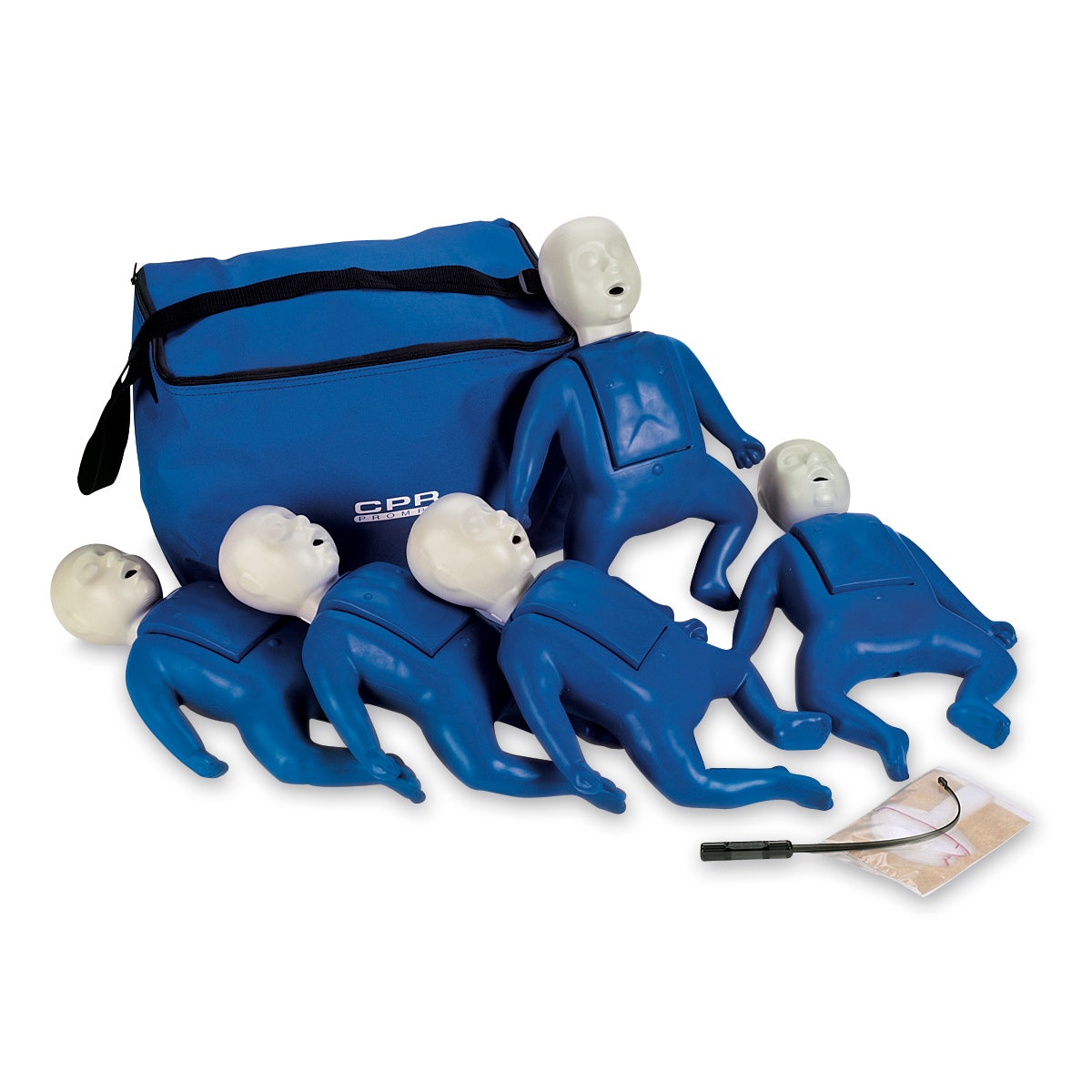 LF06050-CPR Prompt® Training and Practice Manikin - TPAK 50 Infant 5-Pack, Blue