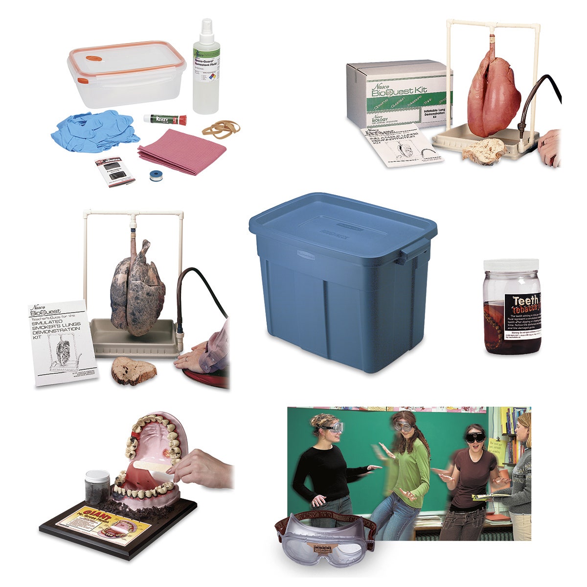 LS03781-Nasco Smoking and Alcohol Prevention Kit