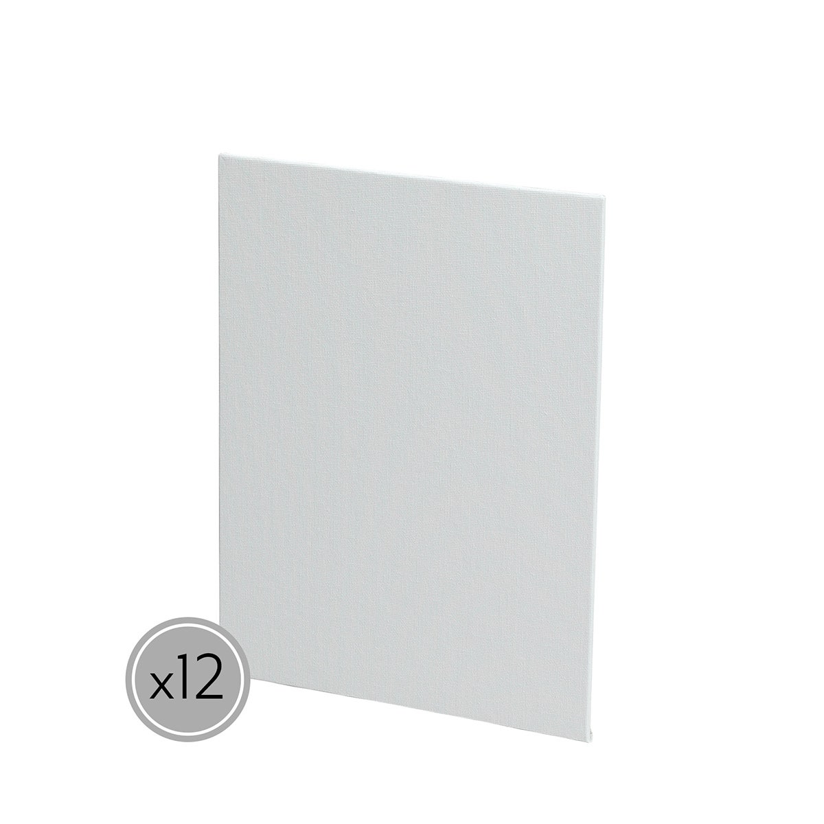 NE20050-Nasco Canvas Board - 9 in. x 12 in., Pkg. of 12