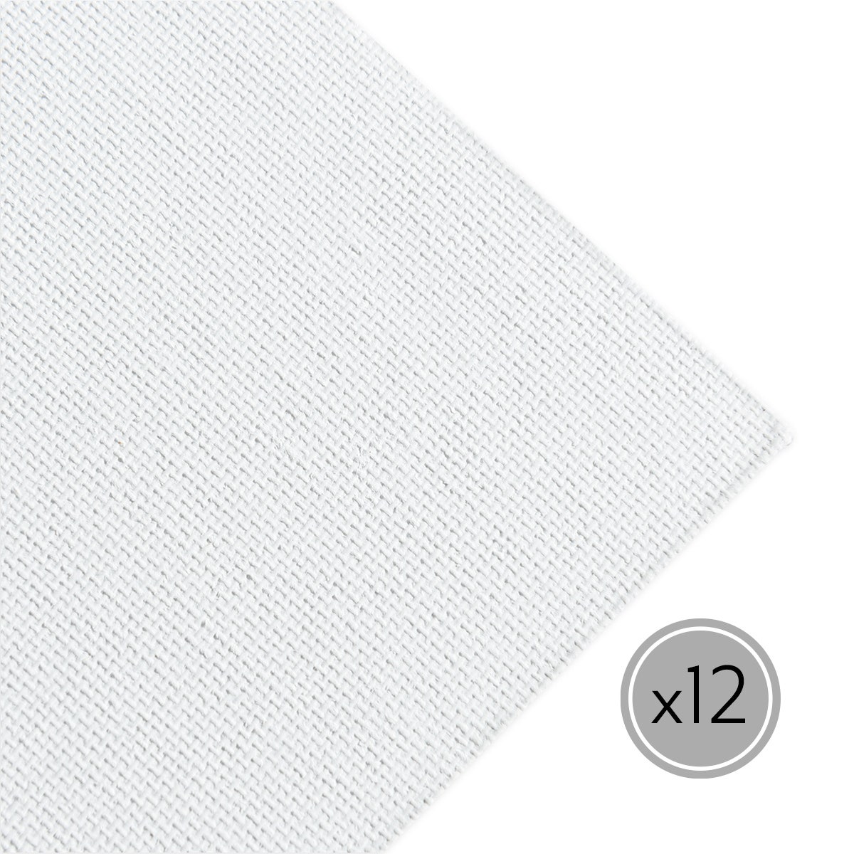 NE20057-Nasco Canvas Board - 18 in. x 24 in., Pkg. of 12