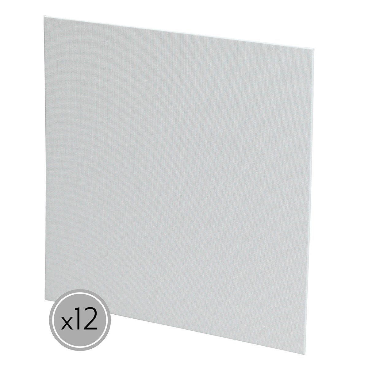 NE20058-Nasco Square Canvas Panel - 10 in. x 10 in. - Pack of 12