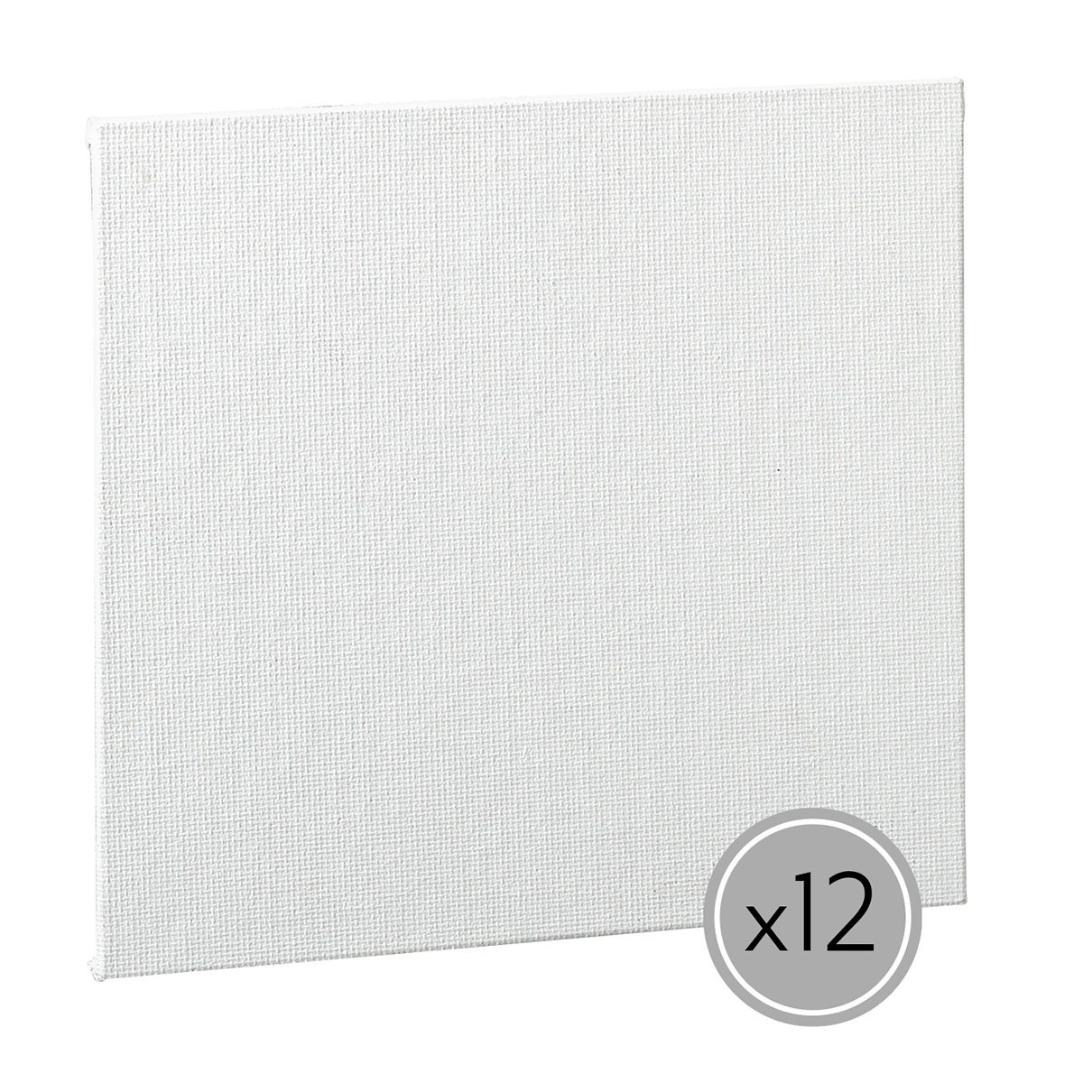 NE20068-Nasco Square Canvas Panel - 6 in. x 6 in. - Pack of 12
