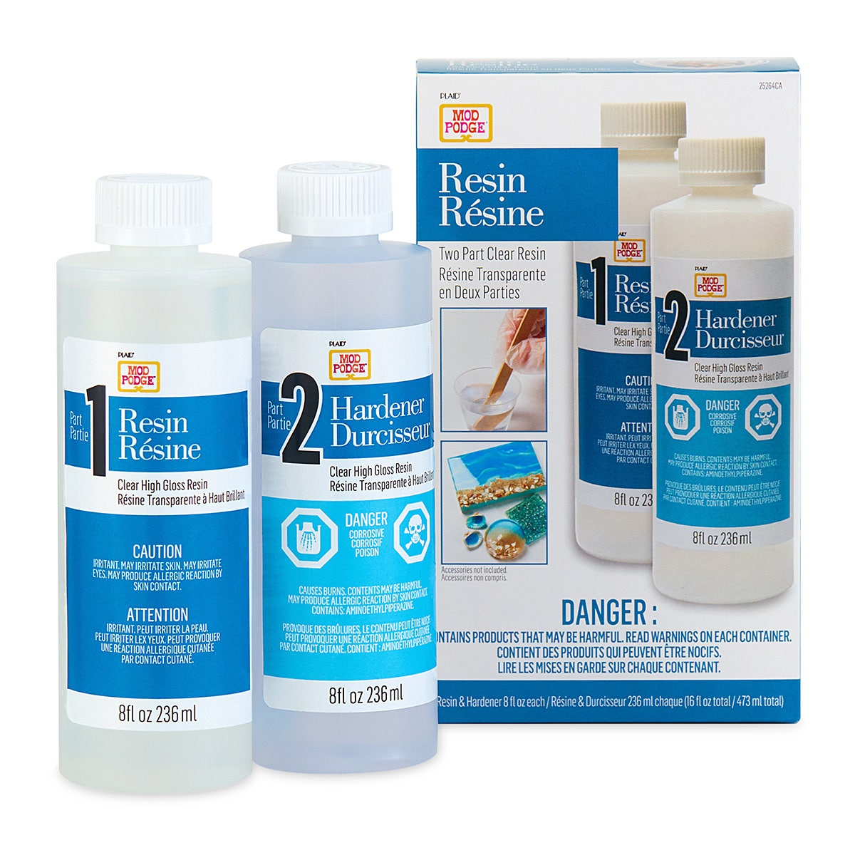 NE20091-Mod Podge® Two-Part Clear High Gloss Resin Pack