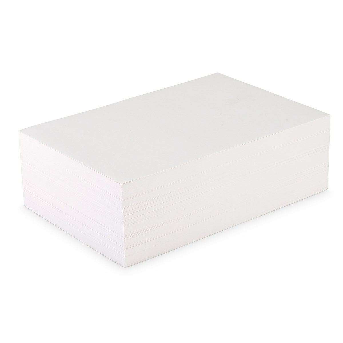 NE20121-Pacon® Bright White Sulphite Drawing Paper - 500 Sheet Ream - 6 in. x 9 in. - 60 lb. (Medium Weight)