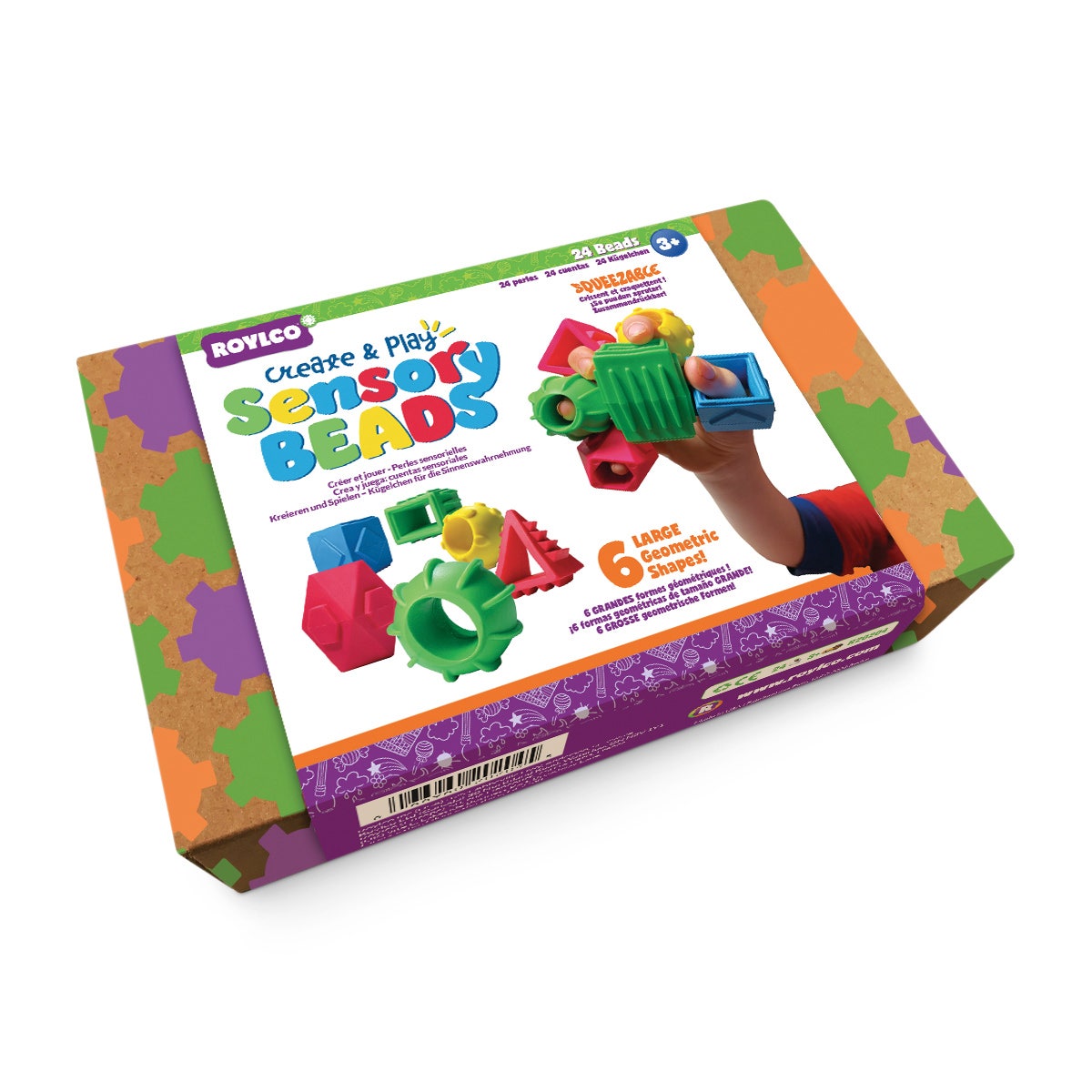NE20132-Roylco® Sensory Create & Play Beads