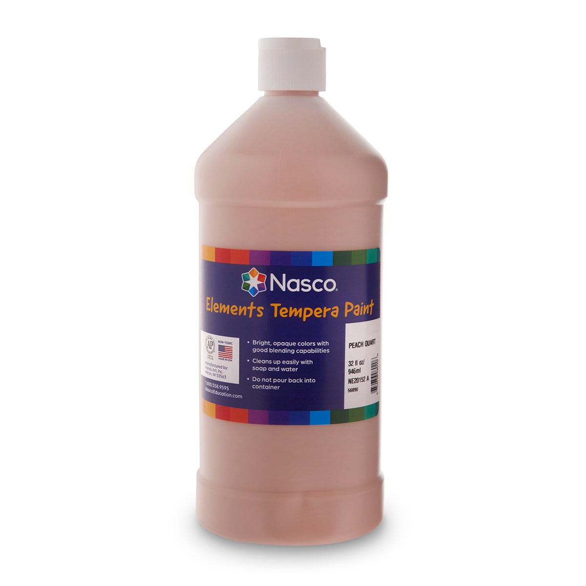 X0000NE20152(A)-Nasco Elements Tempera Paint, Quart