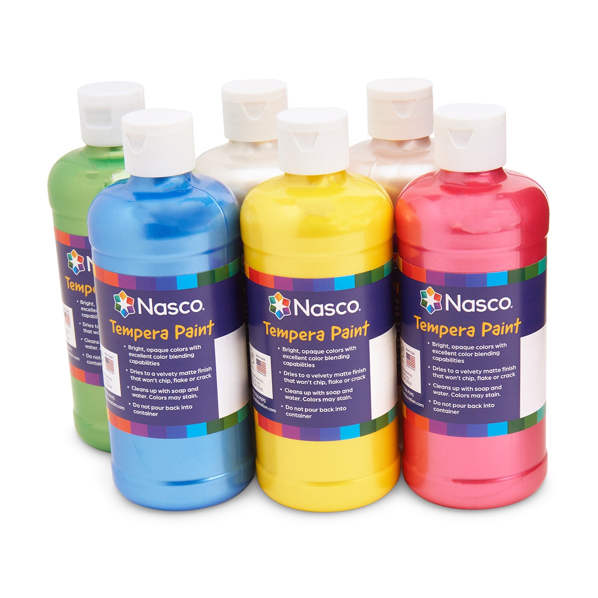 NE20165-Nasco Tempera Paint - Set #1