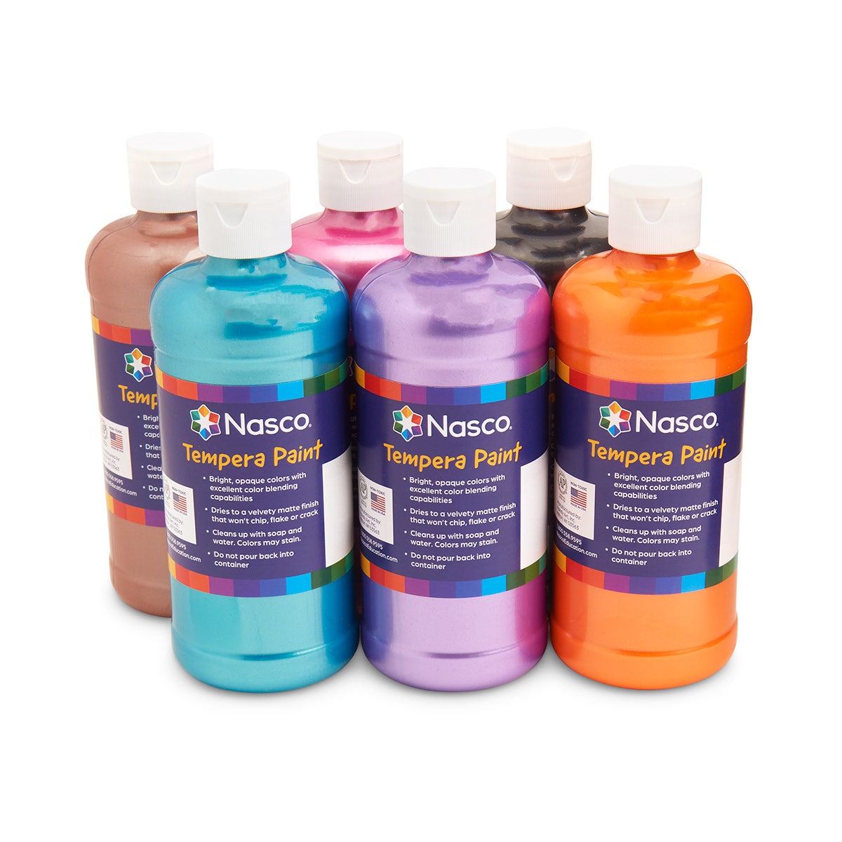 NE20166-Nasco Tempera Paint, Set #2
