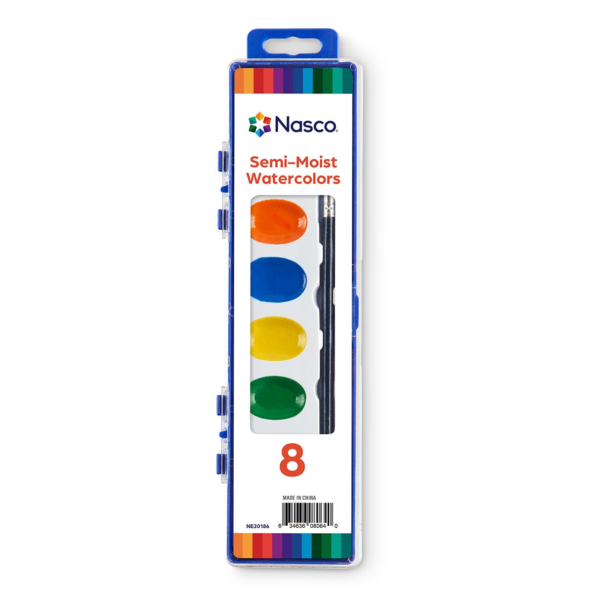 X0000NE20186-Nasco Semi-Moist Watercolor Sets