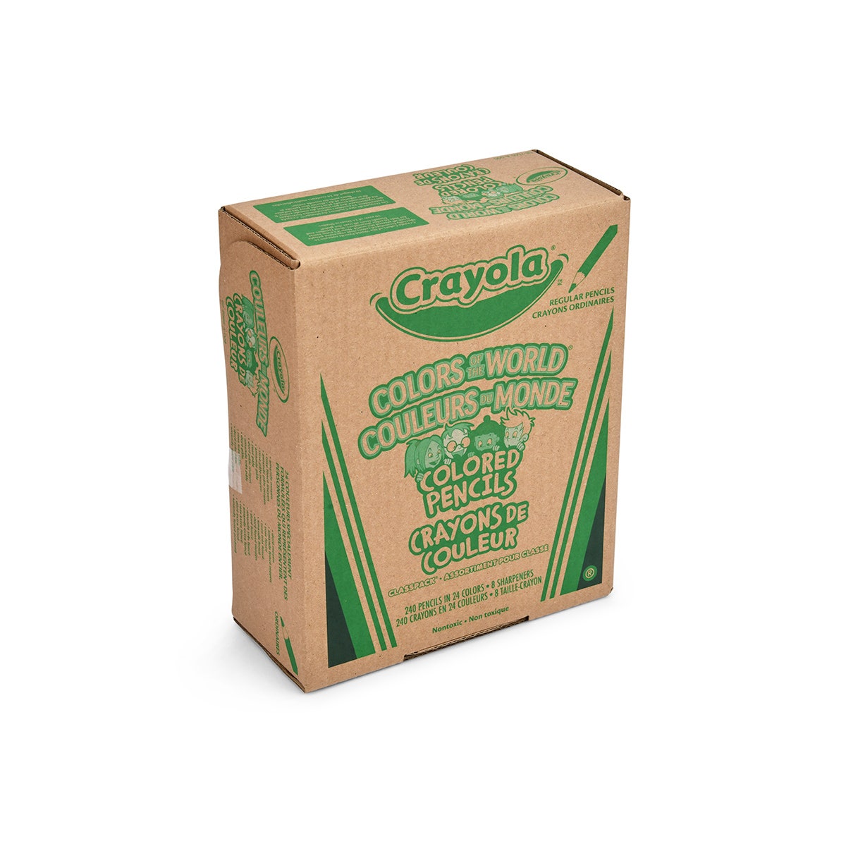 NE20253-Crayola® Colors of the World Colored Pencils Classroom Pack of 240