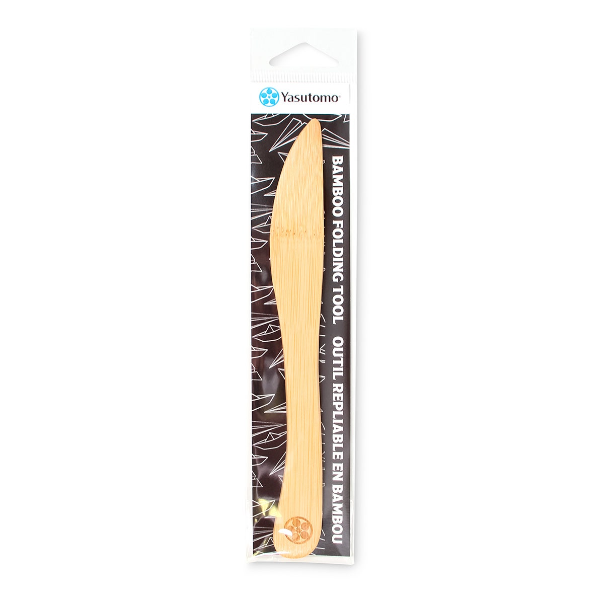 NE20445-Bamboo Folding Tool - 7 in.
