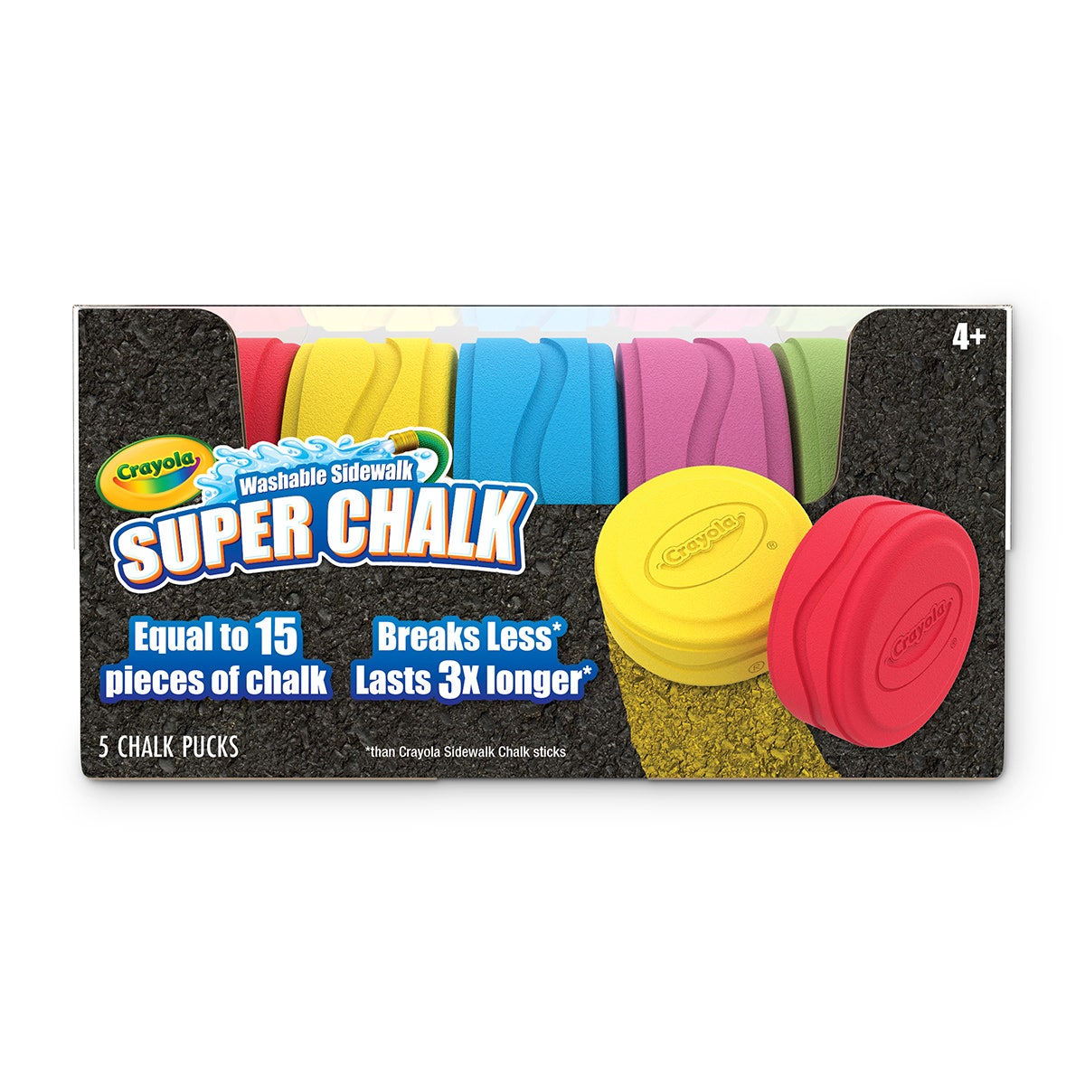 NE20464-Crayola® Super Chalk - Set of 5