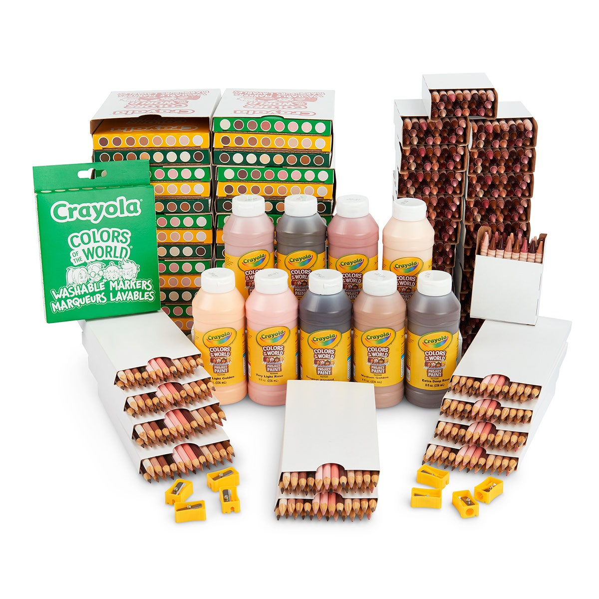 NE20506-Crayola® Colors of the World® Classroom Bundle 