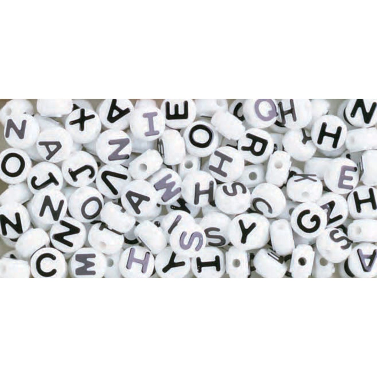 NE20514-Round Alphabet Beads
