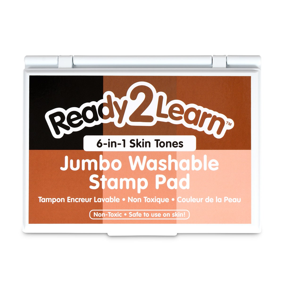 NE20600-Ready2Learn®  Jumbo Washable Stamp Pad - Skin Tones