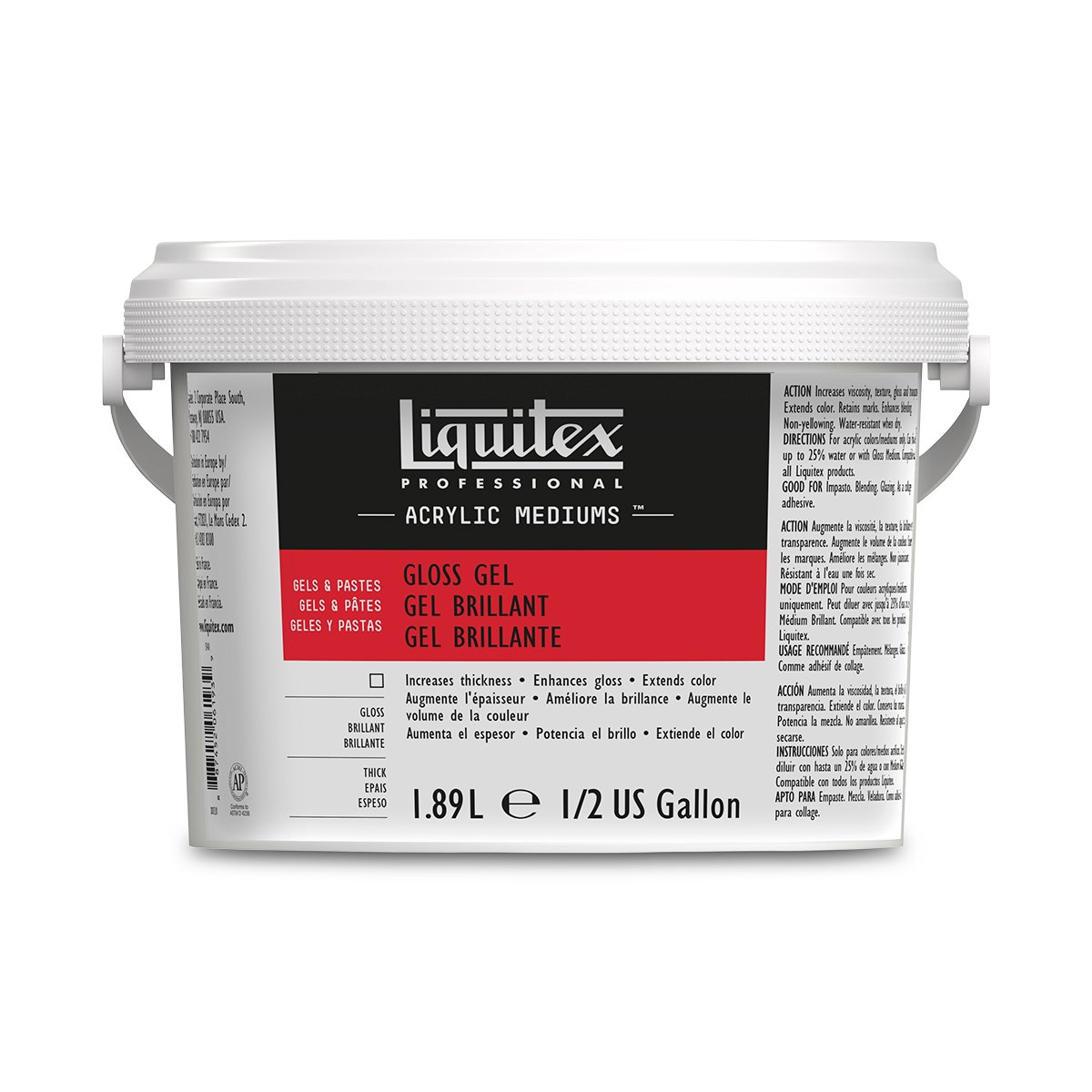 X0000NE20605-Liquitex® 1/2 Gallon Acrylic Mediums