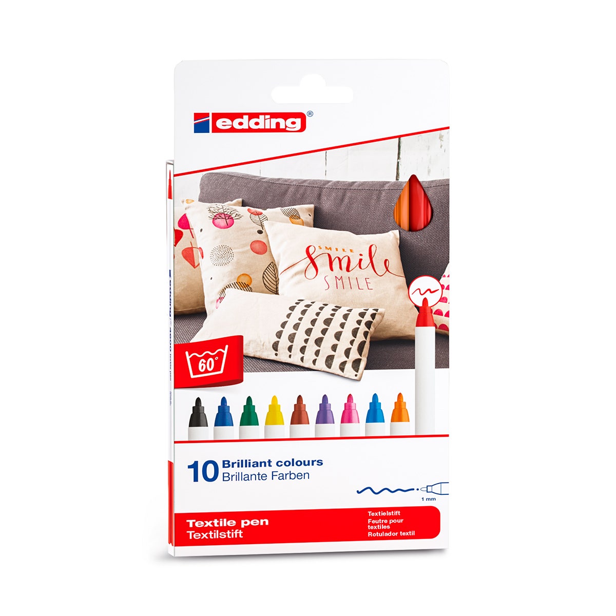 X0000NE20625-edding® 4600 Textile Pens