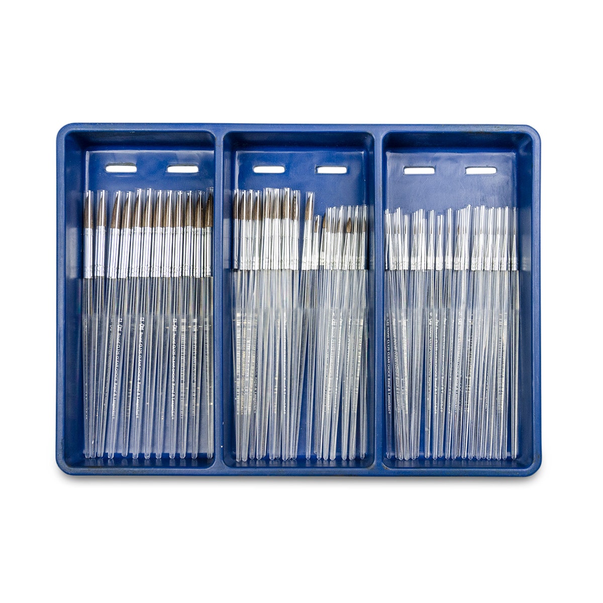 NE20664-Royal Brush® Clear Choice™ 60-Piece Synthetic Natural Bristle Paint Brush Set