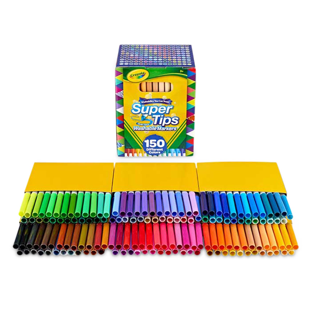 NE20833-Crayola&reg; Washable Super Tips Markers - Set of 150