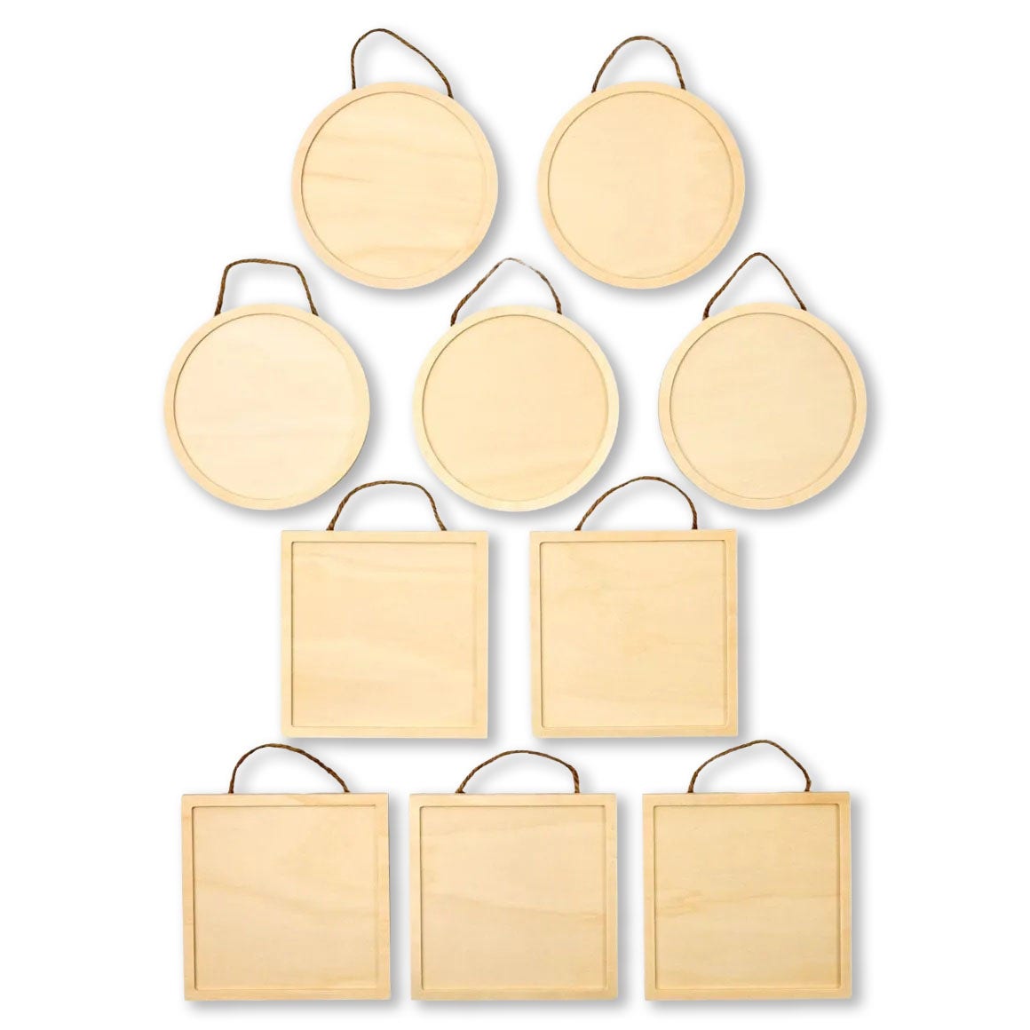 NE20939-Martha Stewart™ Plywood Plaques -  Set of 10