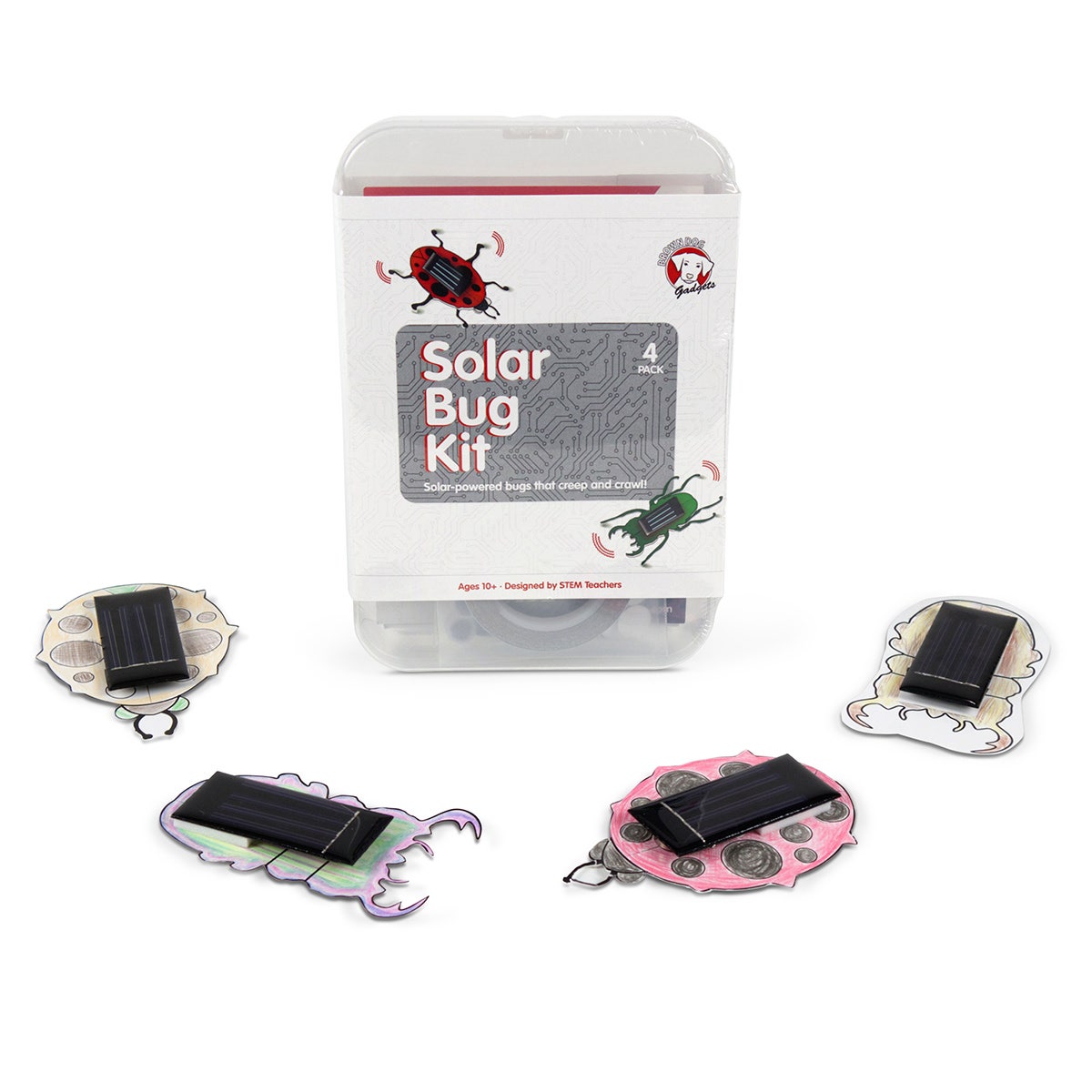 NE30035-Solar Bug STEM Project Kits - Set of 4