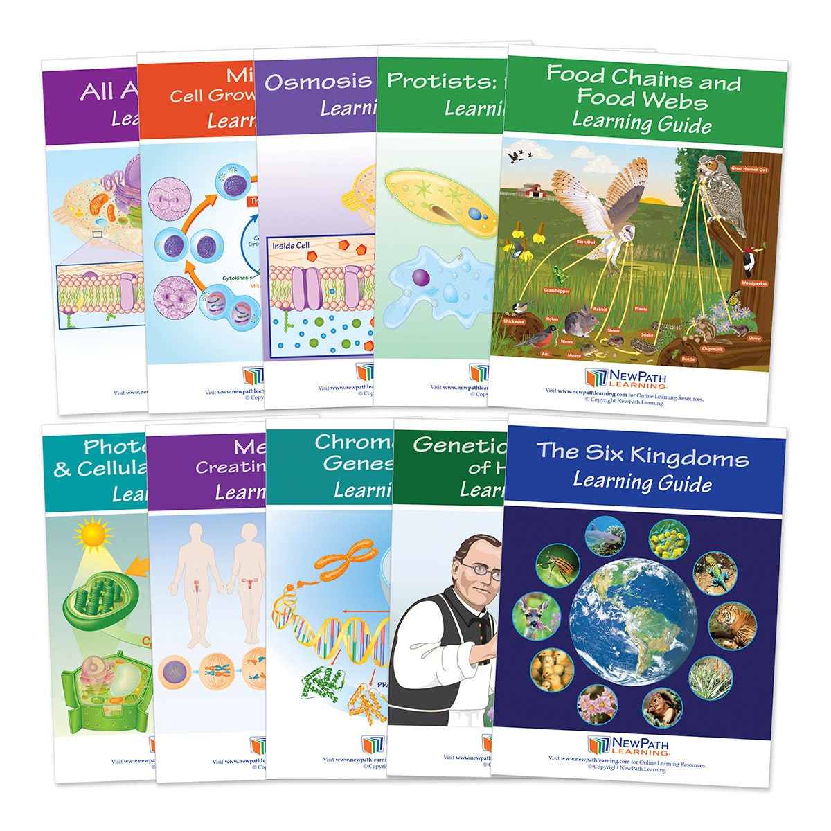 NE30052-New Path Learning® Life Science Workbook Set with Digital Access