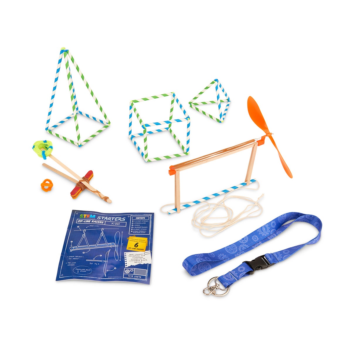 NE30067-STEM Starters Activity Kit: Zip-Line Racer