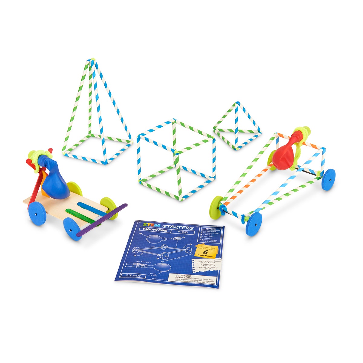 NE30069-STEM Starters Activity Kit: Balloon Cars