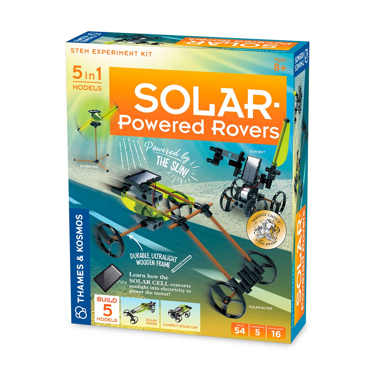 NE30117-Thames & Kosmos Solar-Powered Rovers STEM Experiment Kit