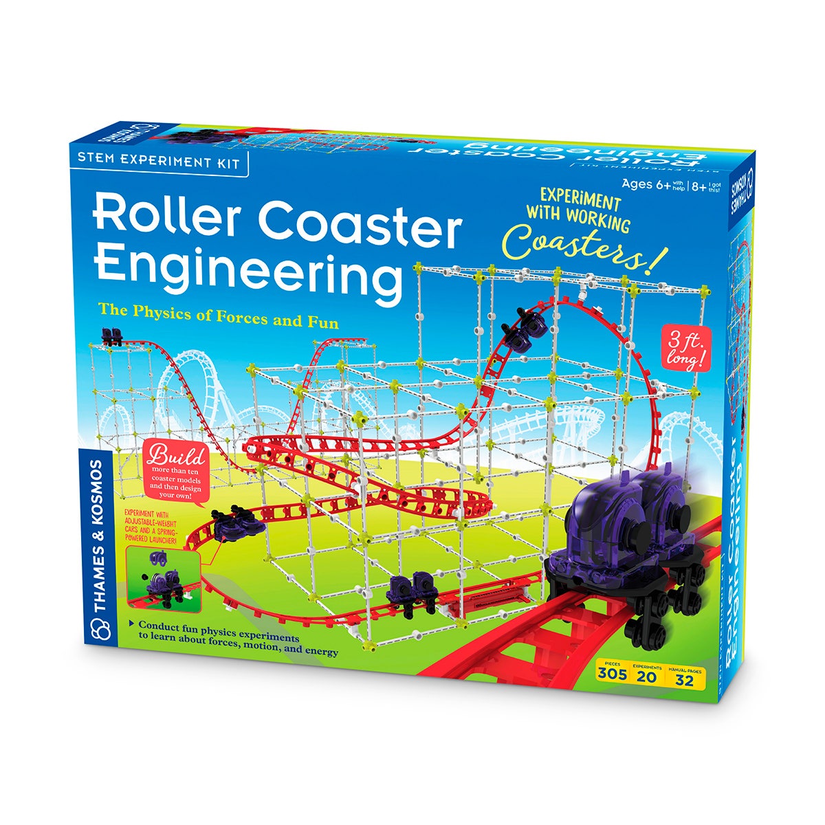 NE30147-Thames & Kosmos Roller Coaster Engineering