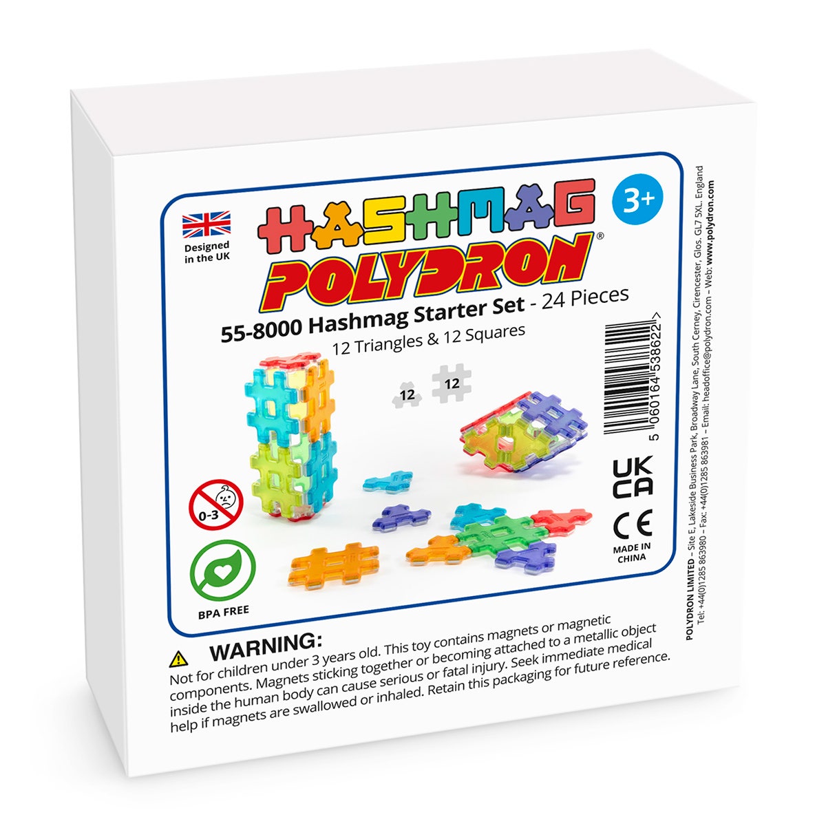 NE30170-Hashmag Polydron Starter Set