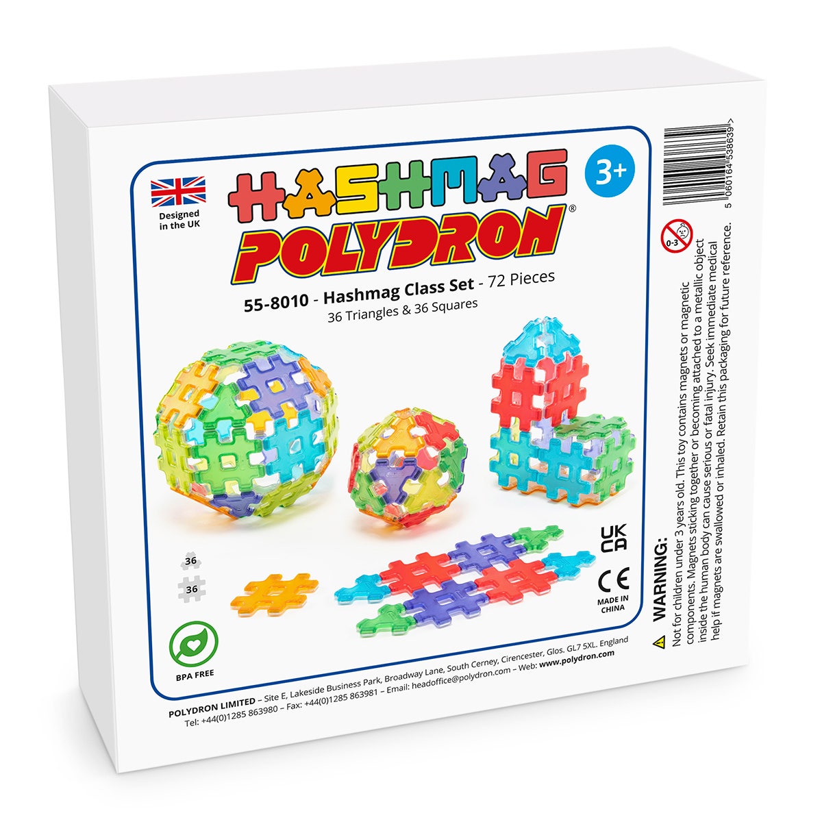 NE30171-Hashmag Polydron Class Set