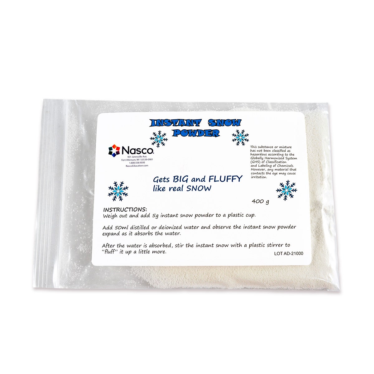 NE30203-Instant Snow Powder Bag