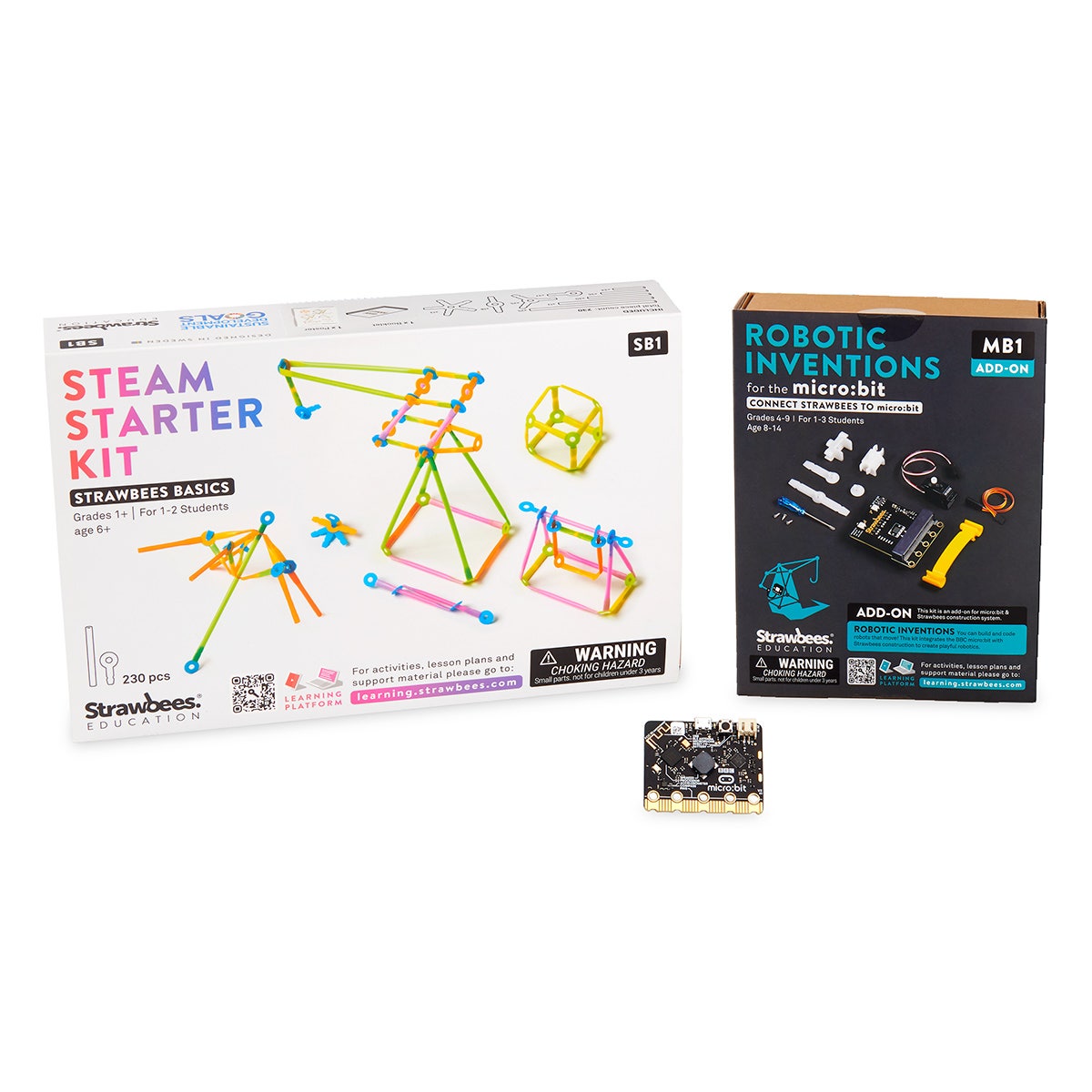 NE30207-Strawbees® STEAM Starter Kit with micro:bit