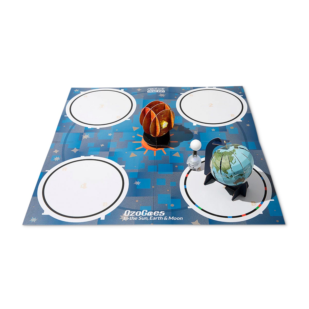 NE30371-Ozobot STEAM Kit: OzoGoes to the Sun, Earth & Moon