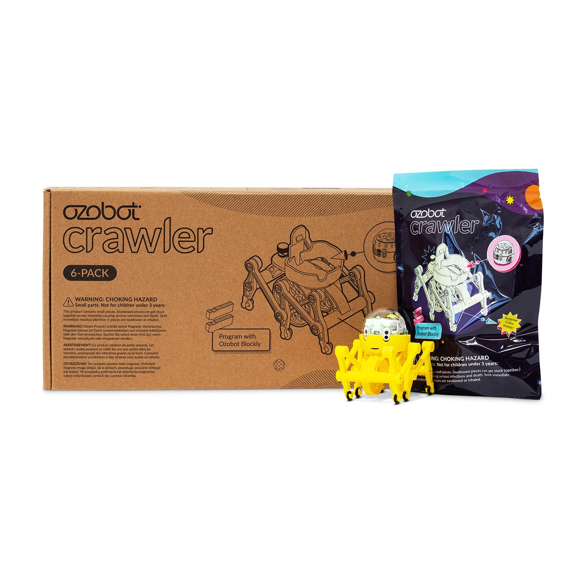 NE30494-Ozobot Crawler - Set of 6 