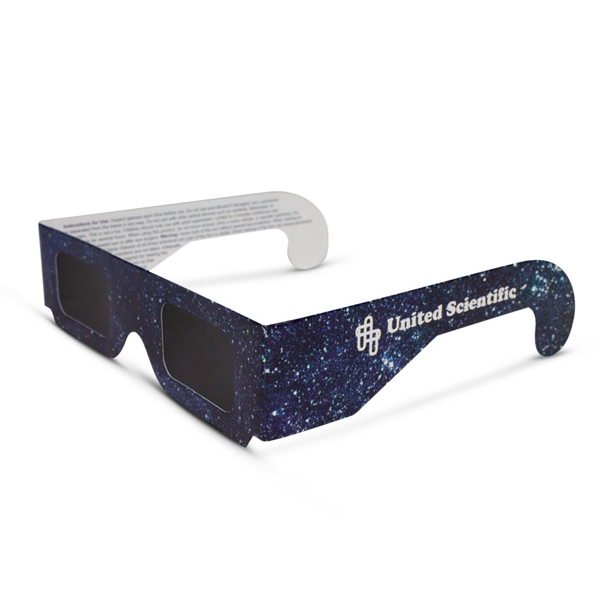 NE30496-United Scientific Solar Eclipse Glasses - 10-Pack