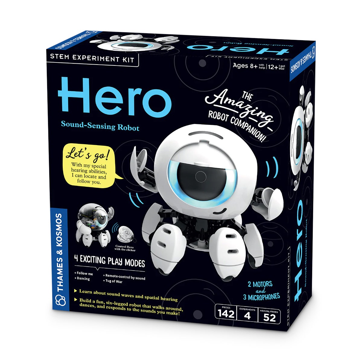 NE30504-Thames and Kosmos® Hero: Sound Sensing Robot 