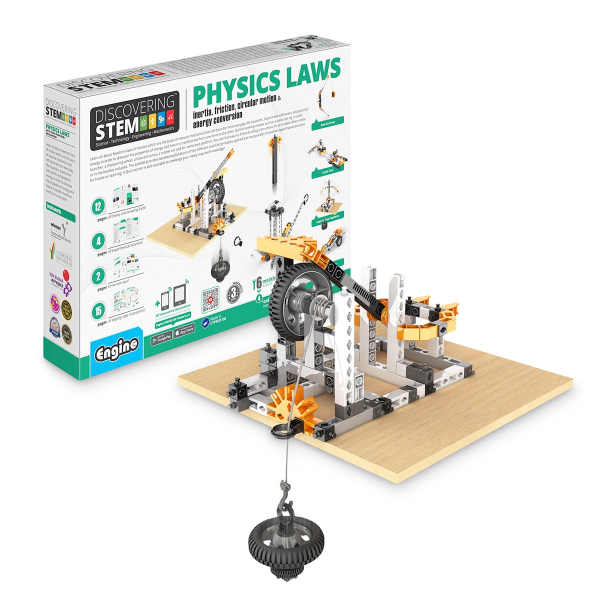 NE30547-ENGINO® STEM: Newton’s Laws & Inclined Planes